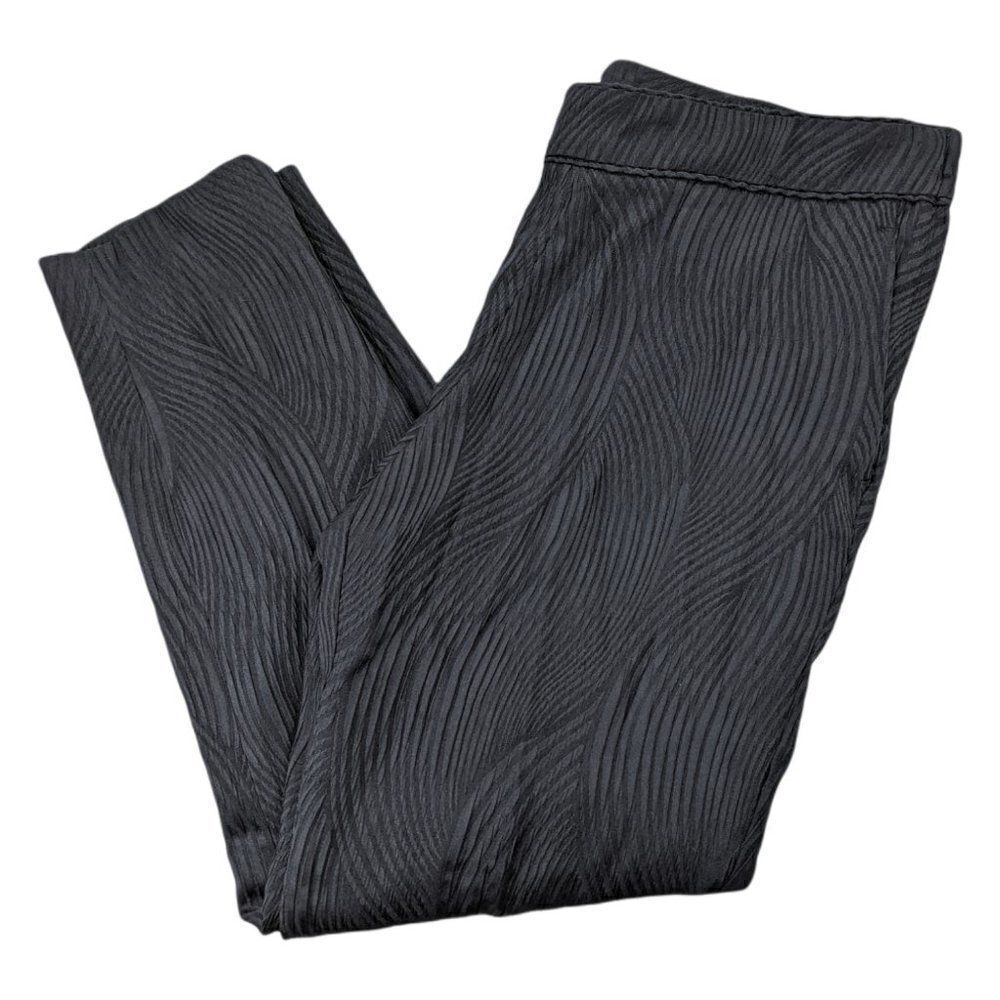H&M Black Wavy Pants 